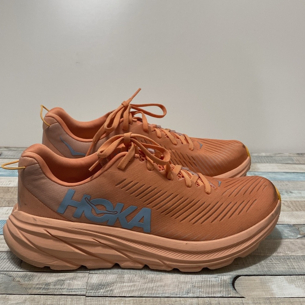 Hoka Orange Athletic Shoes